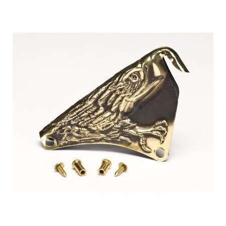 Msa Safety Front Holder Kit, Withpost/Screw, 6" Brass 10065952